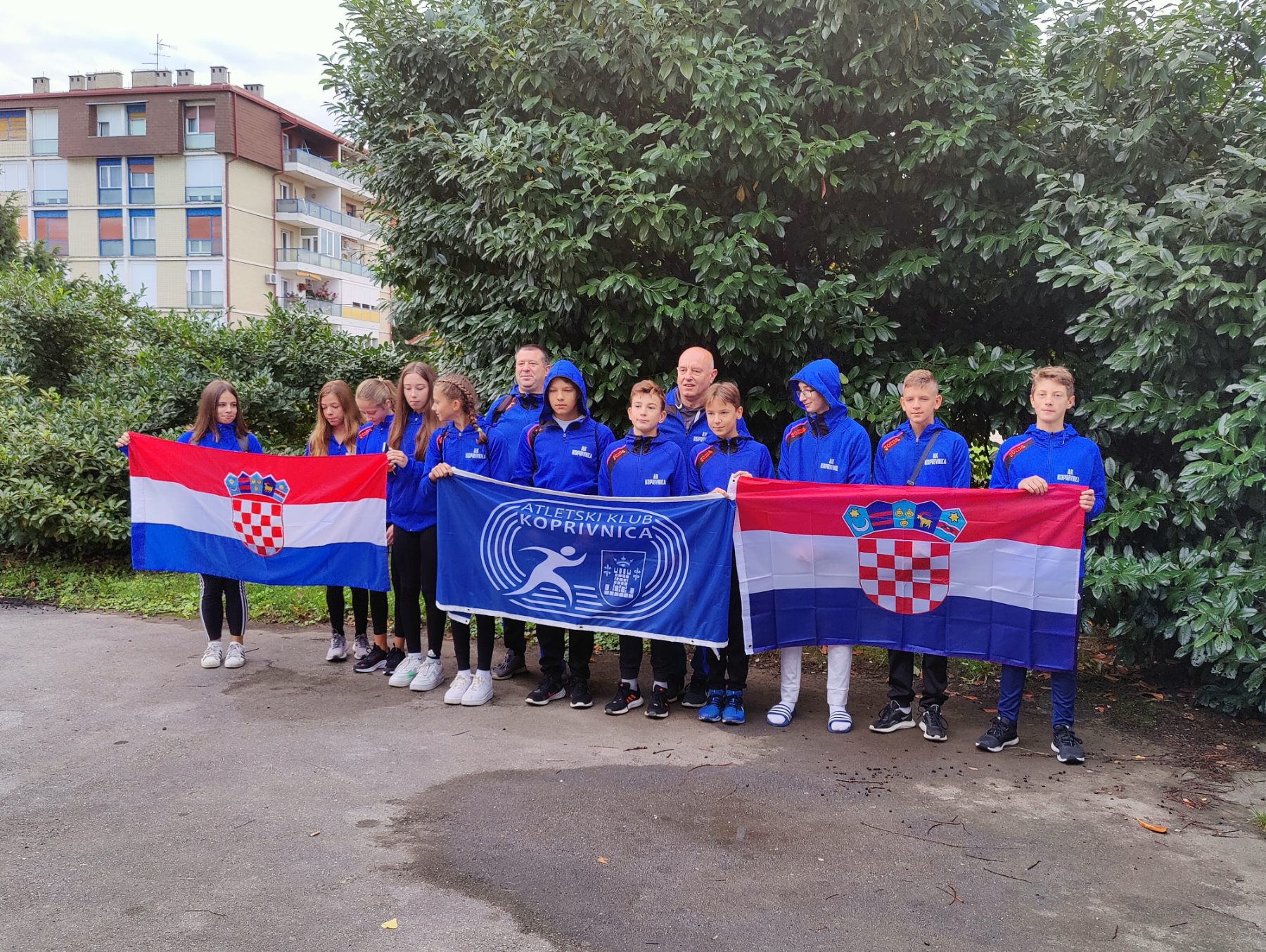 Nastup u Brnu na 17. European kids athletics games 1.dan
