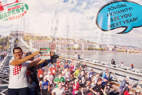 Budapest maraton sa Marijom Vladušić