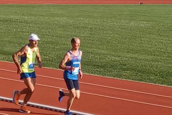 Josip Jagarinec prvi na 5000m na prvenstvu Slovenije za veterane