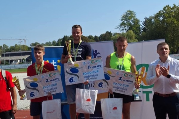 Mario najbolji na Križevačkoj osmini, medalje osvojile i Vanja, Dijana i Marija