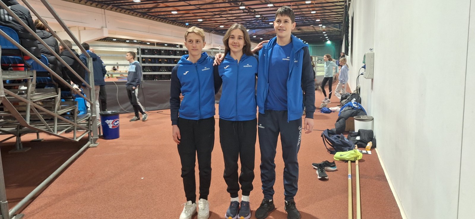 Ella, Teo i Leni odlični na Agramovom Silvestarskom dvoranskom mitingu