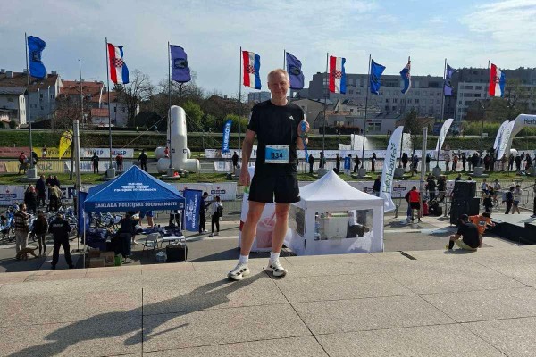 Zoran Kociper postigao odličan rezultat na polumaratonu