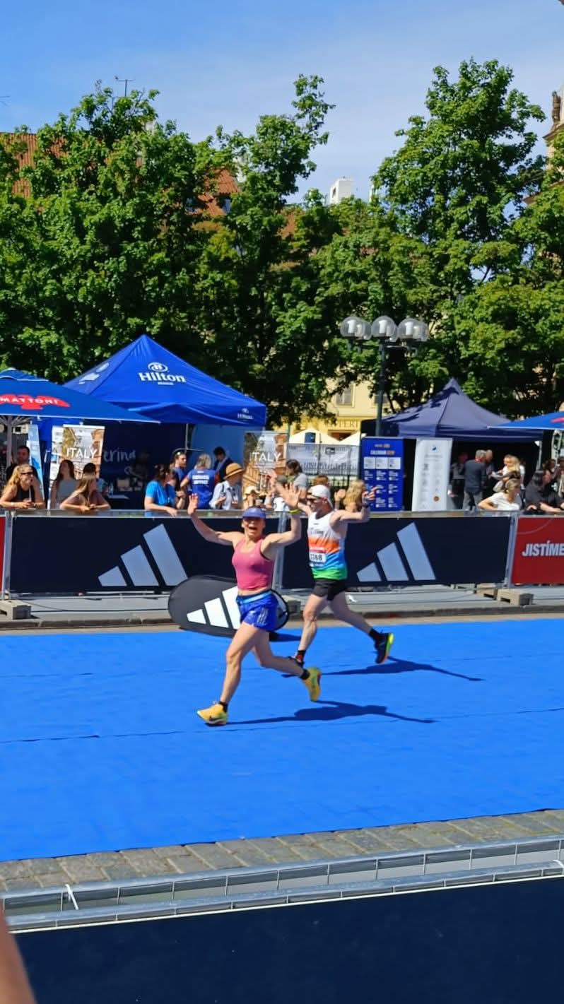 Ivana Merc uspješno završila maraton u Pragu!