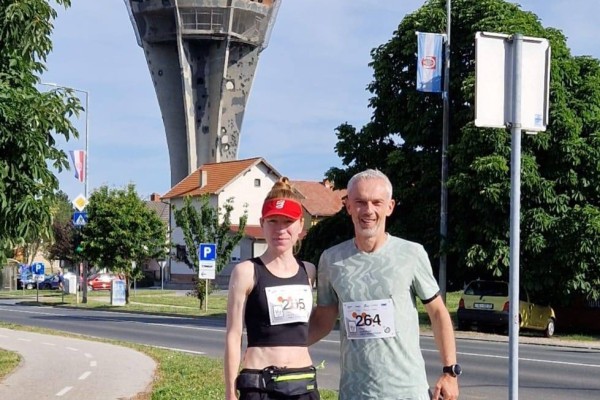 Vanja Rupčić prva u kategoriji Ž45 na polumaratonu u Vukovaru