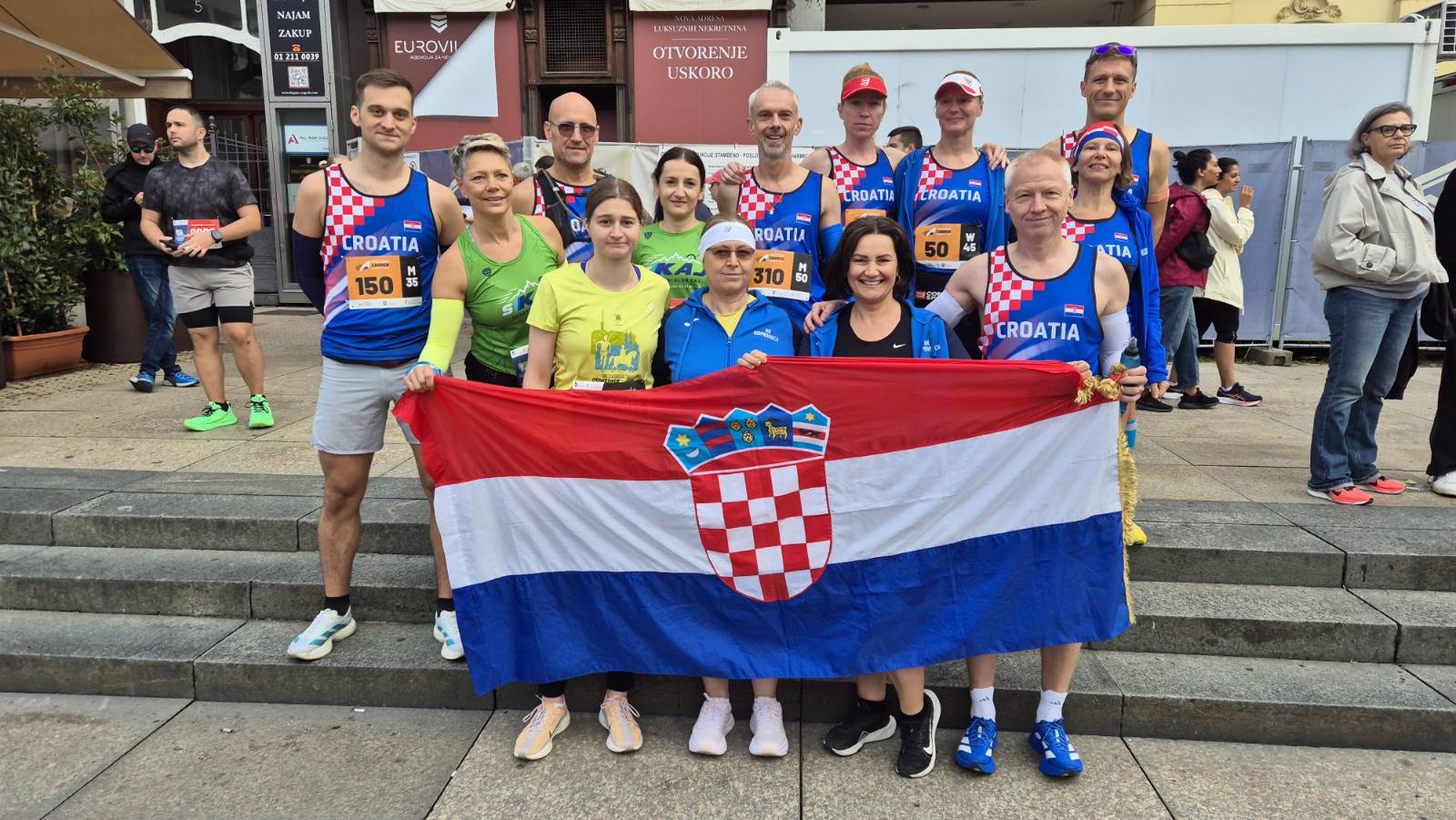 Naši veterani i seniori nastupili na 34. Zagrebačkom maratonu