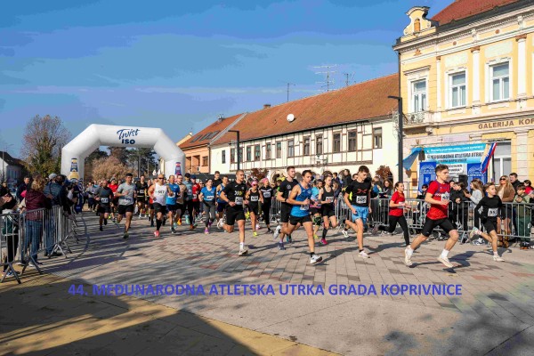 44. Međunarodna atletska utrka Grada Koprivnice – prijave su otvorene